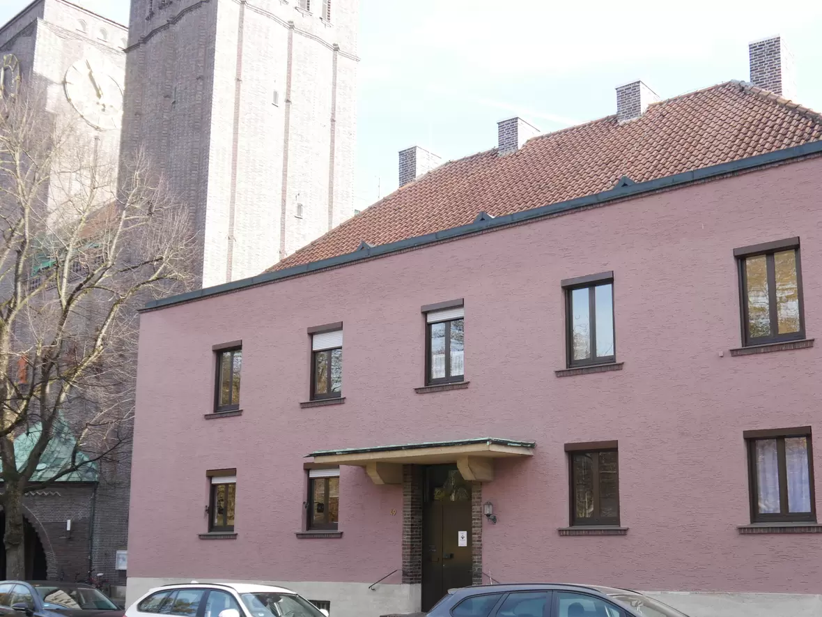 Das Pfarrbüro von St. Anton (Foto: Armin Herwanger)