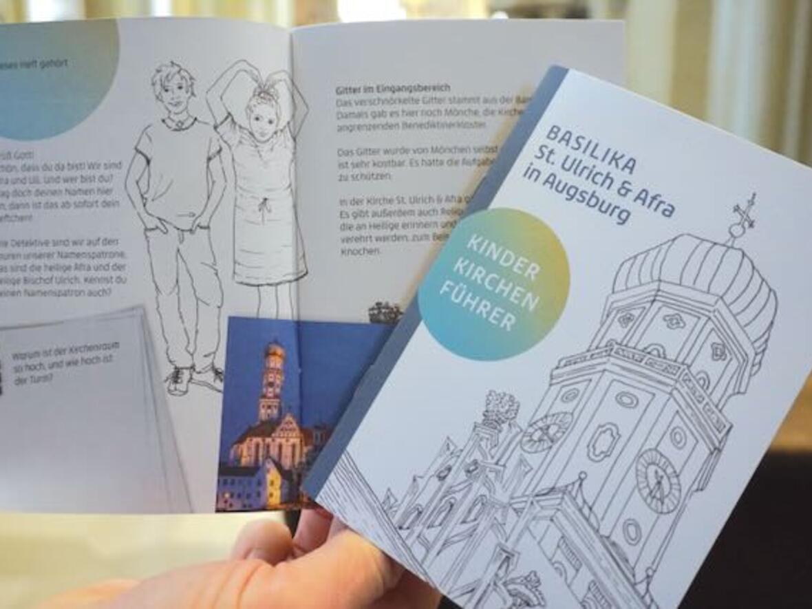 Der neuen Kirchenführer: geeignet für kleine und auch für große Kinder (Foto: Donata Demartin)
