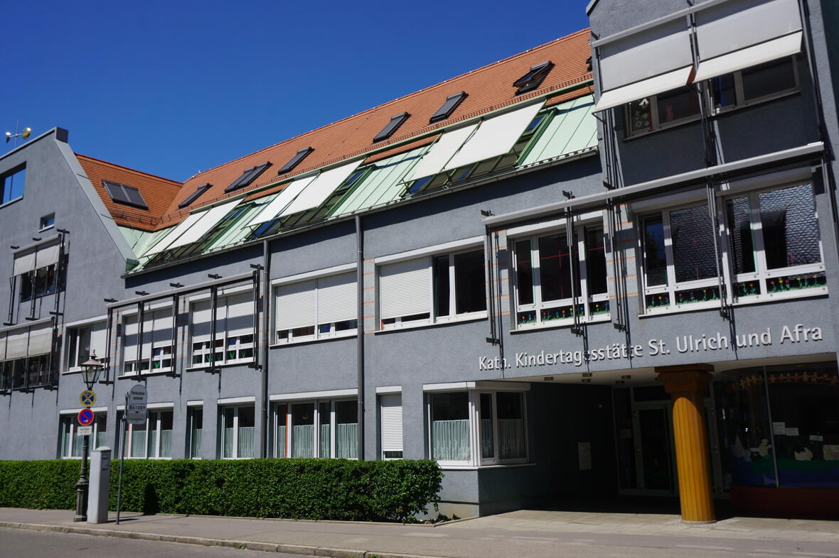 Die Kita St. Ulrich und Afra in der Weiten Gasse (Foto: Karin Demartin)