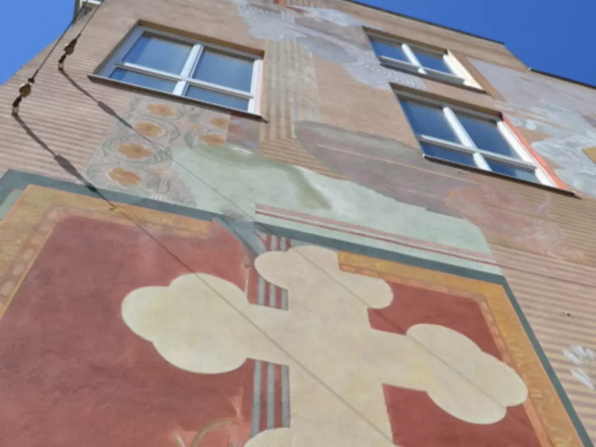 Außenfassade des Pfarrheims