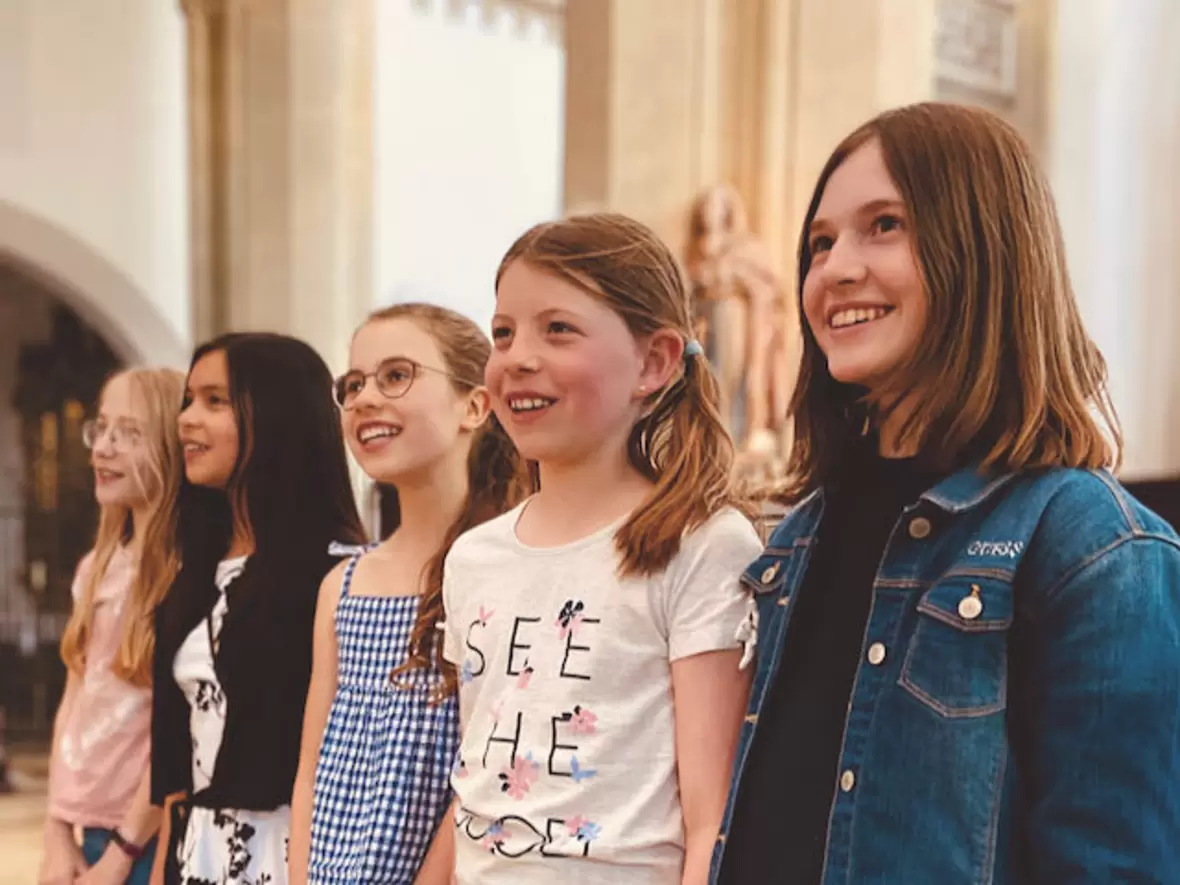 Aframusica, der Augsburger Mädchenchor (Foto: Peter Bader)