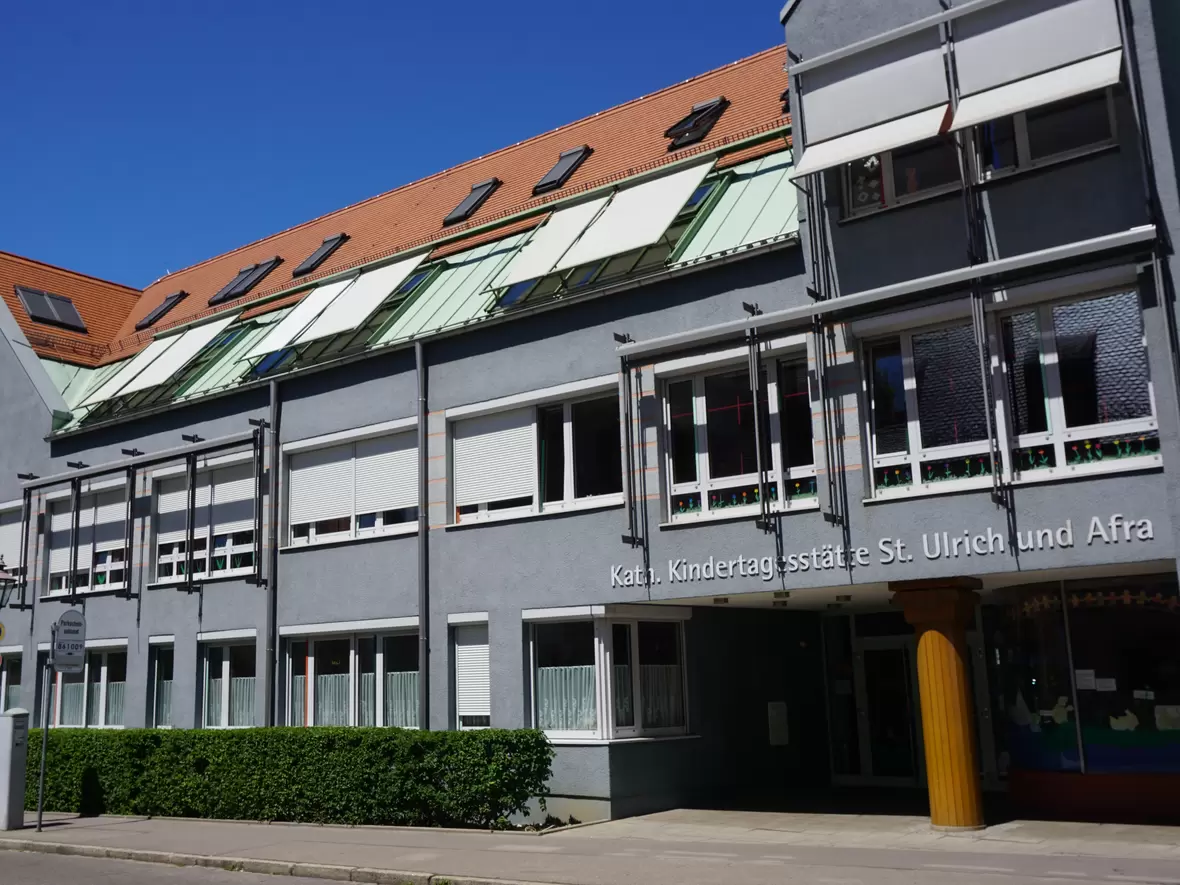 Die Kita St. Ulrich und Afra in der Weiten Gasse (Foto: Karin Demartin)