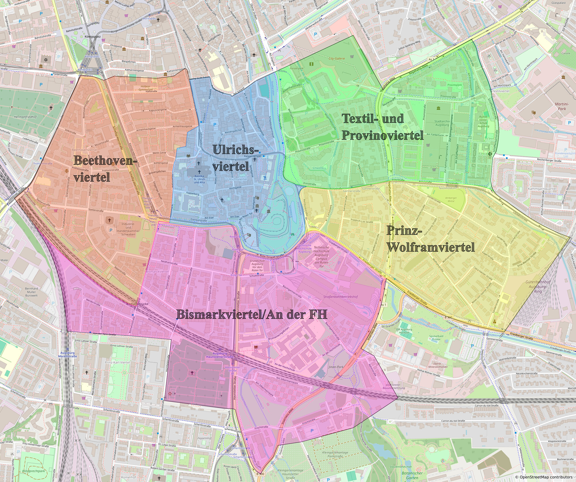 Vorschau Laufplan St. Ulrich und Afra