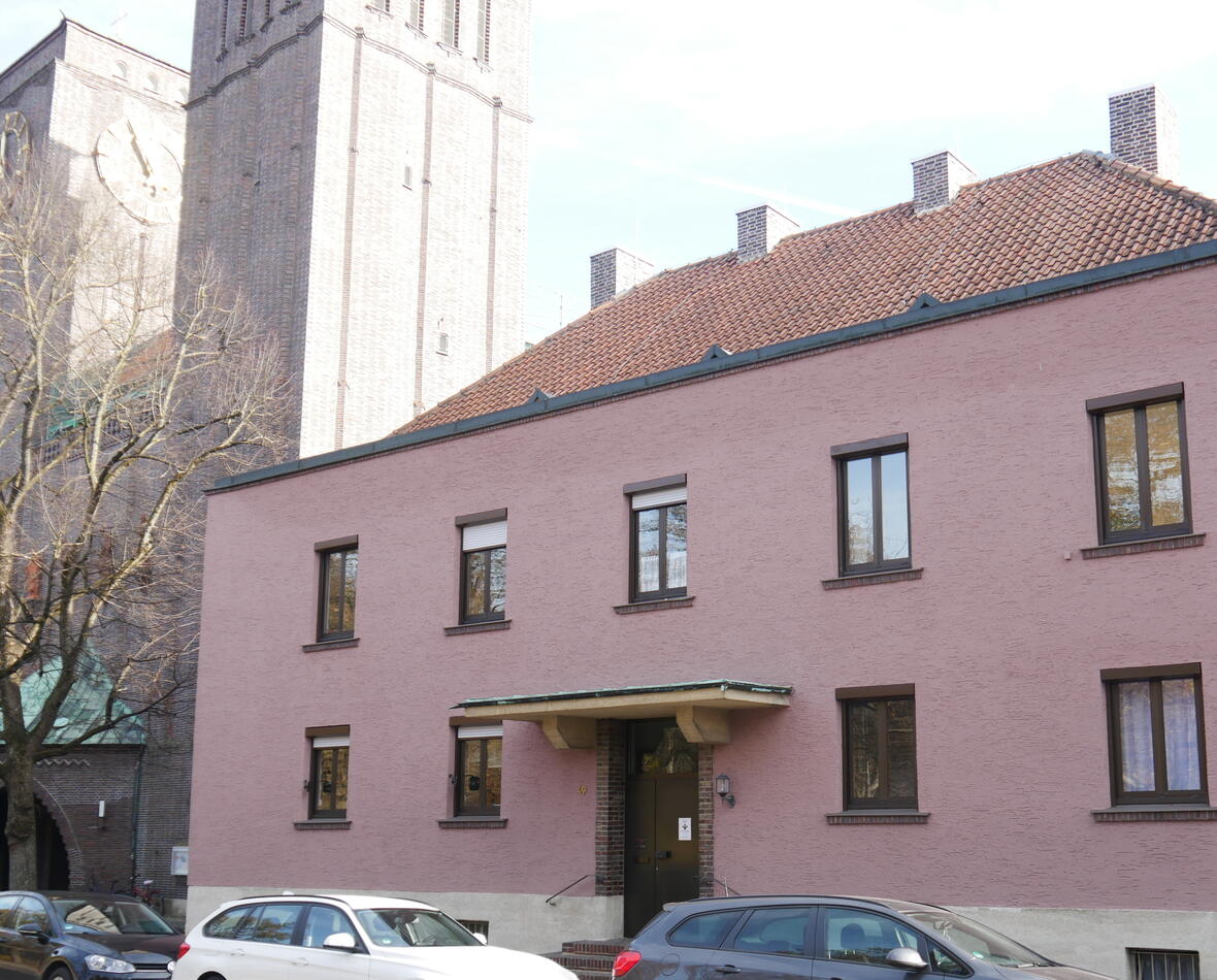 Das Pfarrbüro von St. Anton (Foto: Armin Herwanger)