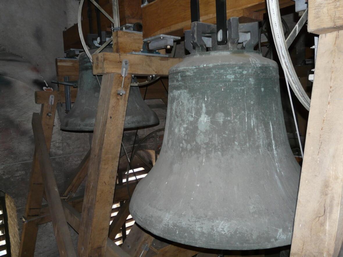 Glocken im Turm von St. Ulrich und Afra