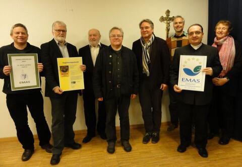 Das Umweltteam kümmert sich um das Umweltmanagement in der Pfarrei St. Ulrich und Afra und die EMAS-Zertifizierung