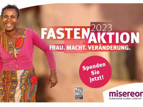 Die diesjährige Fastenaktion von Misereor ist Frauen in Madagaskar gewidmet (Grafik: Misereor)